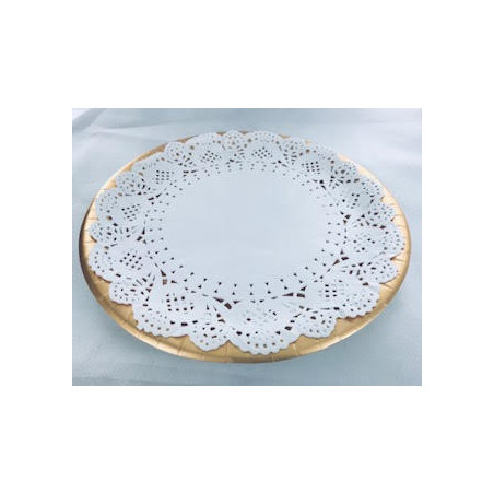 PLATEU ROND  5 PIECES  OR