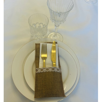 PORTE COUVERT JUTE 4 PIECES