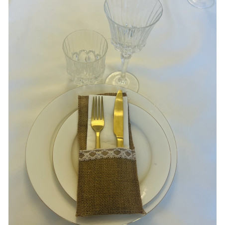 PORTE COUVERT JUTE 4 PIECES