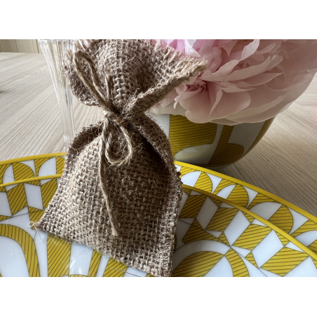 SAC JUTE ET CORDON 5 pcs