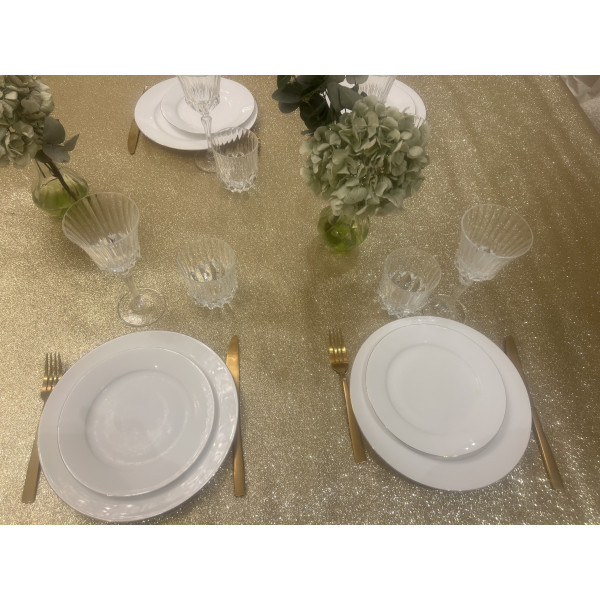 Nappe paielletée  3x 1.20M