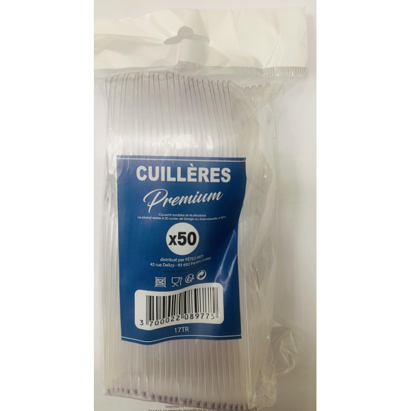 Cuillere  les  50 pièces