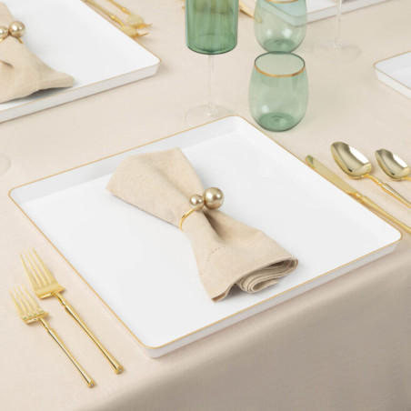 Plateaux carres presentation deux pieces