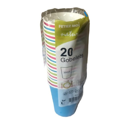 GOBELET CARTON  20  PIECES 473ML