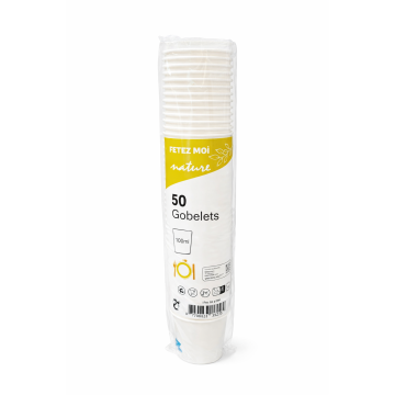 GOBELET 50 pièces 10CL