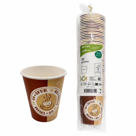 Gobelet a  cafe  50 pièces 25cl