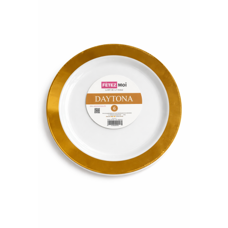 Assiette DAYTONA GM 26cm 6 pièces