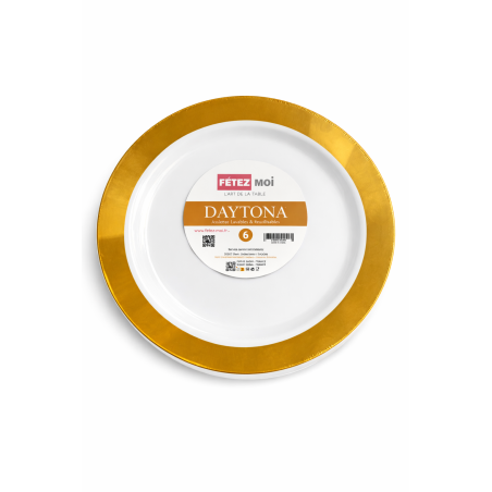 Assiette DAYTONA PM 19cm 6 pièces