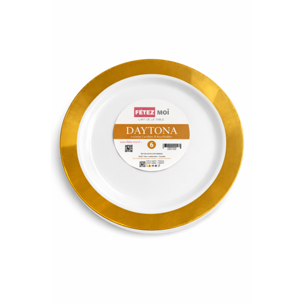 Assiette DAYTONA PM 19cm 6 pièces
