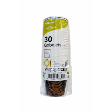 GOBELET  30 pièces 10CL