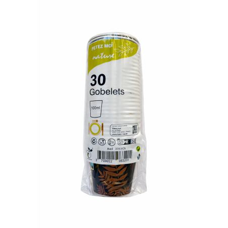 GOBELET  30 pièces 10CL