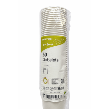 GOBELET 50  PIECES   200 ML